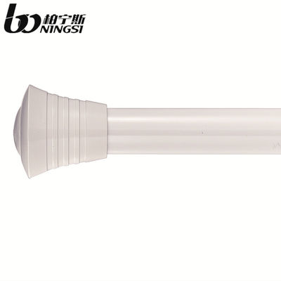 Un buen precio. La cortina blanca poste de Rod Finals 28m m de la cortina de la resina del color termina decorativo En línea
