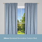 Tubo de aluminio robusto de Rod Standard Decorative Window Curtain de la cortina