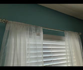 Tubo de aluminio robusto de Rod Standard Decorative Window Curtain de la cortina