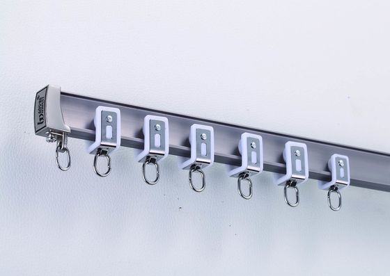 Un buen precio. Fácil doblar la pista Bendable Grey Color de la cortina de la longitud de 10mm*20m m los 6m En línea