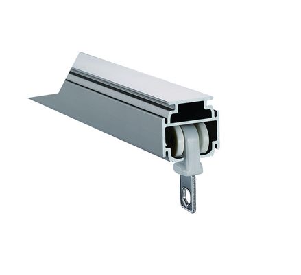 Un buen precio. adjustable curtain valance rail curtain rod double Aluminium Sliding Rail Silent Ceiling Track En línea