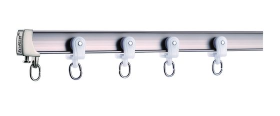 Un buen precio. Cheap price Bendable Curtain Track Rail curved shower curtain rod En línea