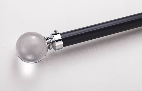 Un buen precio. Modern aluminum alloy curtain pole single double living room curtain track En línea