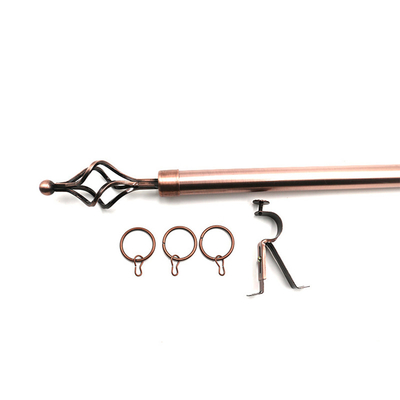 Un buen precio. Rod Finish Windows Curtain Rods de bronce 28 a 48 pulgadas de ajustable En línea